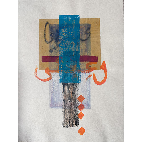 Collage 6 // Laurence Boissenin, Artiste peintre